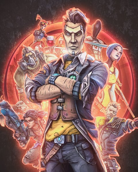 Бордерлендс 2 Постер