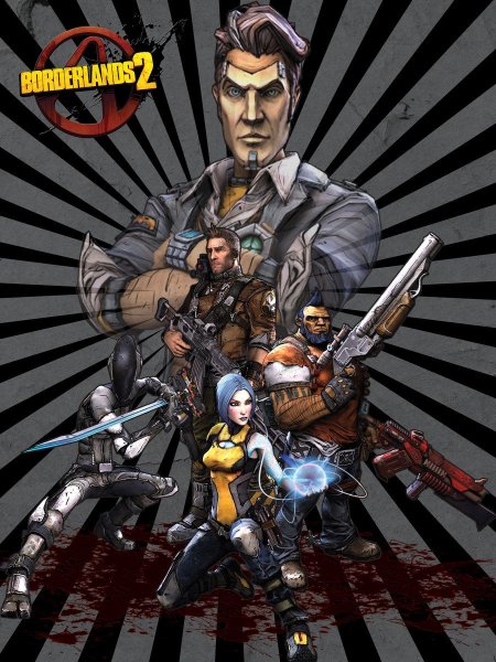Borderlands 2 плакаты