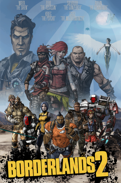 Borderlands 2 Постер