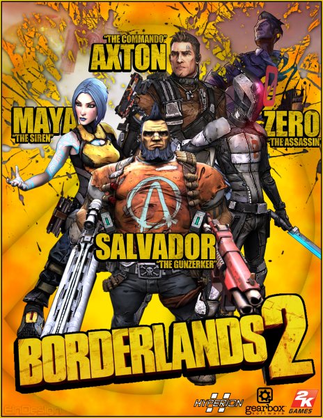 Borderlands 2 Постер