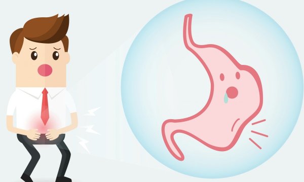 Желудок с гастритом рисунок