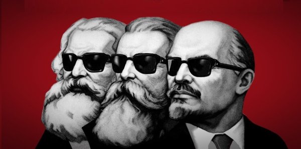 Маркс Энгельс Ленин Сталин плакат