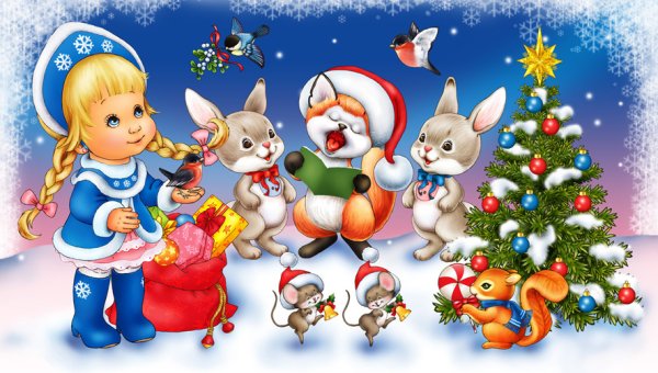 Новогодние рисунки