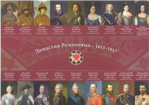300 Лет правления династии Романовых 1613-1917