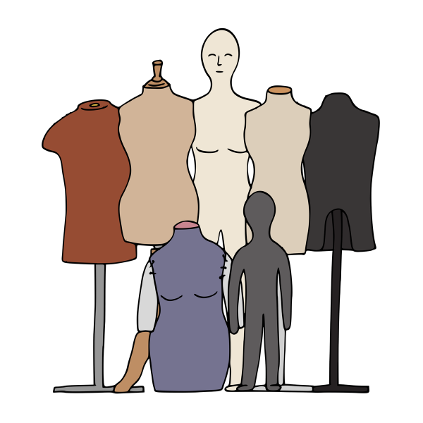 Манекен Постер