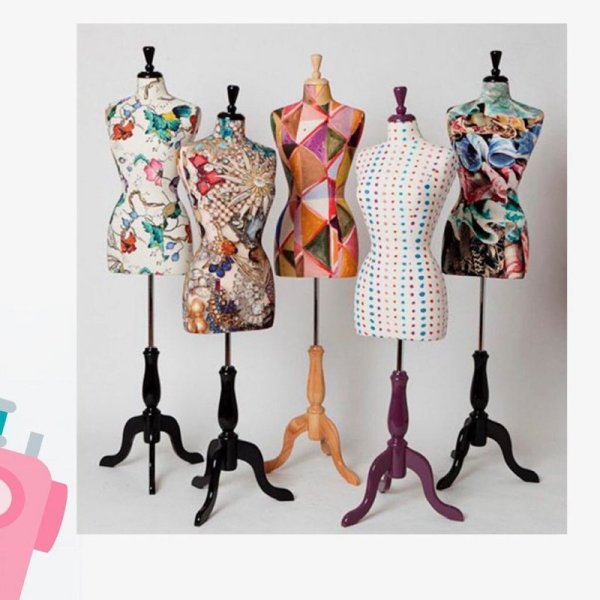 Винтажный манекен для шитья