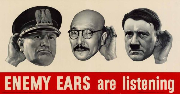 Плакат не Болтай