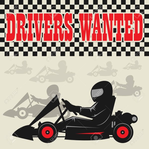 Плакаты на гонках