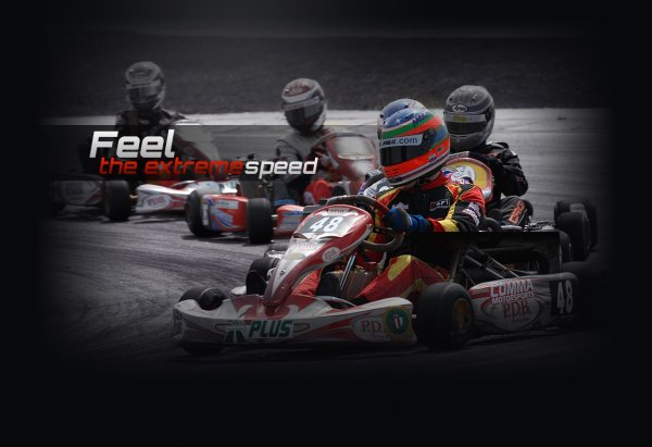 Картинг реклама баннер