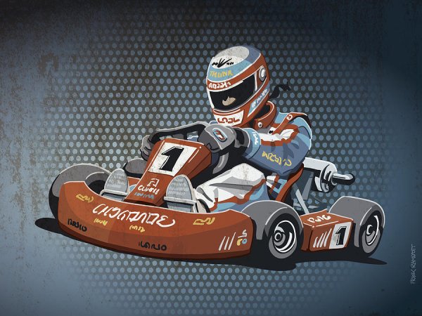 Картинг Постер