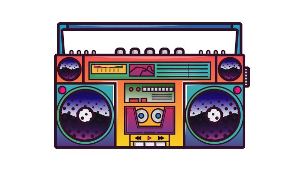 Бумбокс 90-е магнитофон