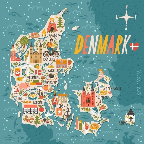 Постер карта