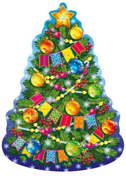 Елочка с игрушками