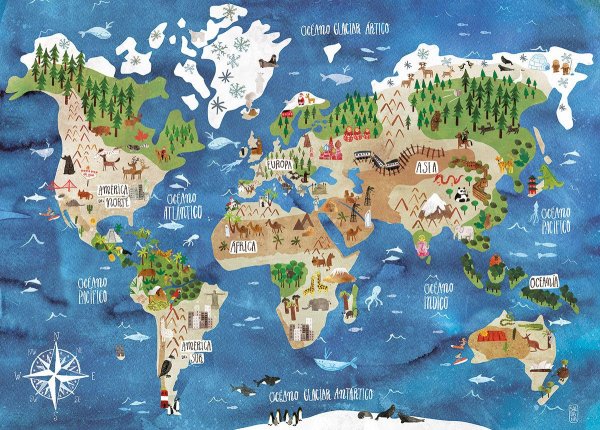 Животный мир Австралии карта