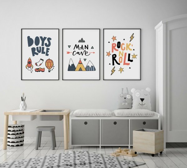 Постер в комнату мальчика
