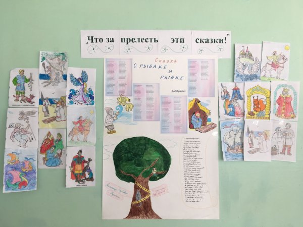 Стенгазета по сказкам