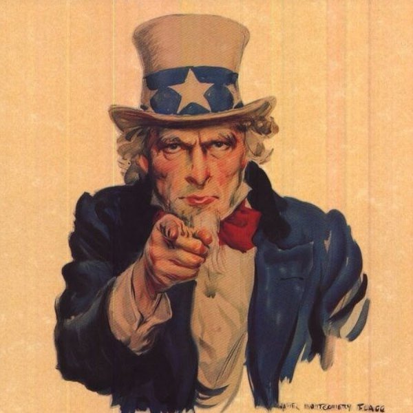 Дядя Сэм плакат оригинал