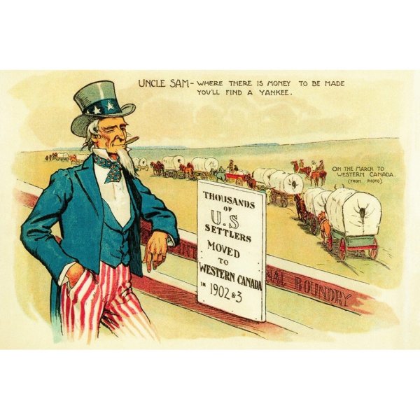 Дядя Сэм с деньгами