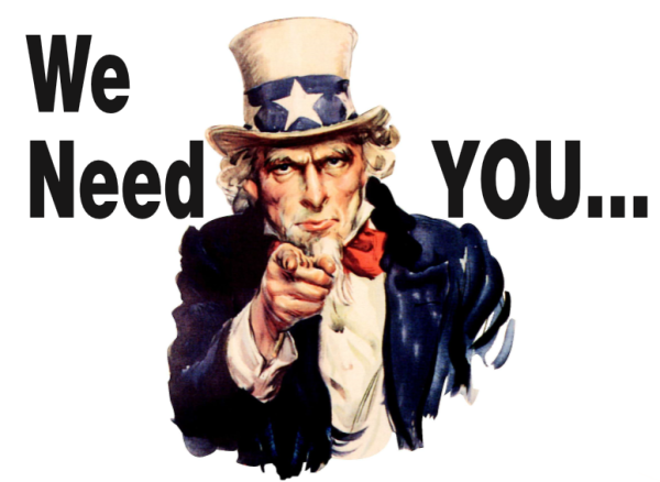 Постер we need you