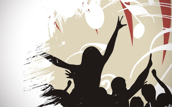 Молодежь силуэт