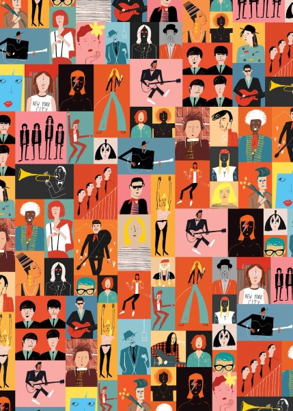 Современный молодёжный плакат