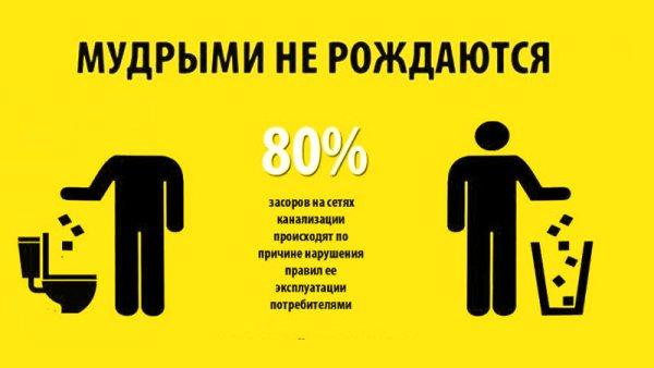 Отходы в канализации