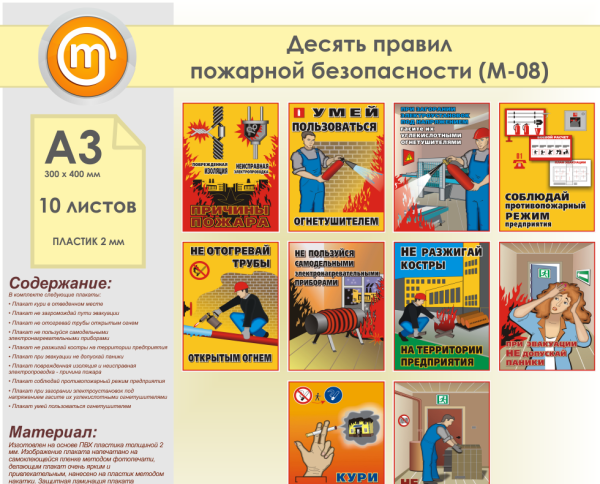 Пожарная безопасность для дет