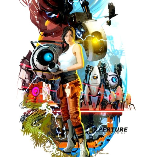 Portal 2 Постер игры