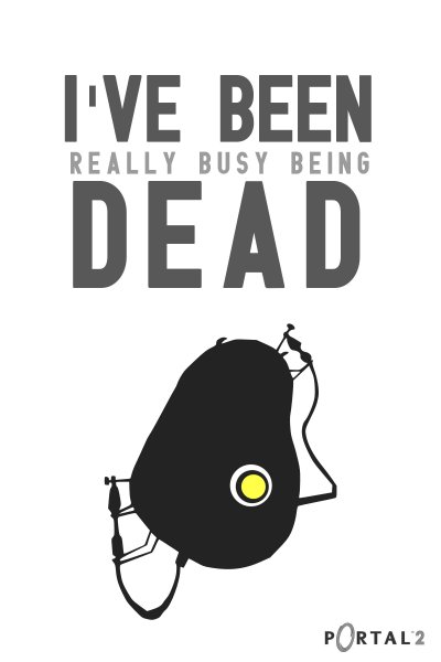 Плакаты портал 2