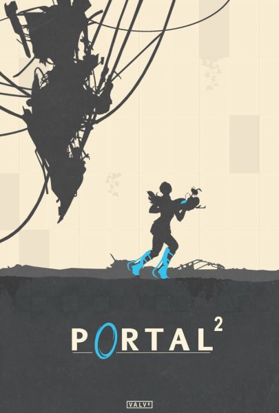 Portal игра Постер