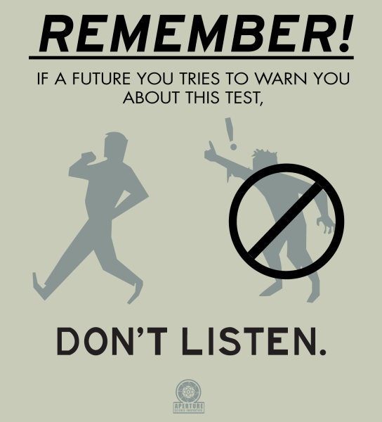 Плакаты портал 2