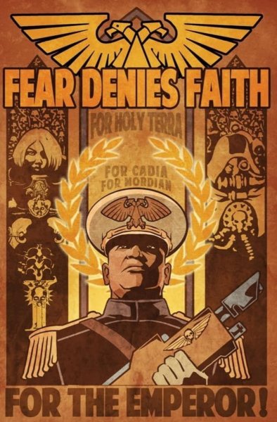 Имперские плакаты Warhammer 40000