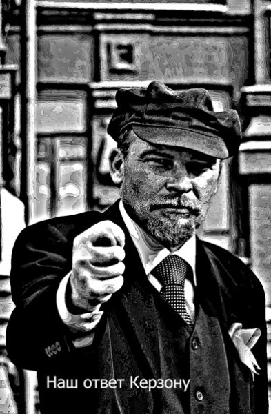 Советский плакат наш ответ Чемберлену