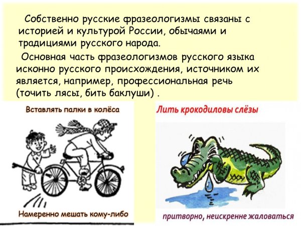 Что такое фразеологизм в русском