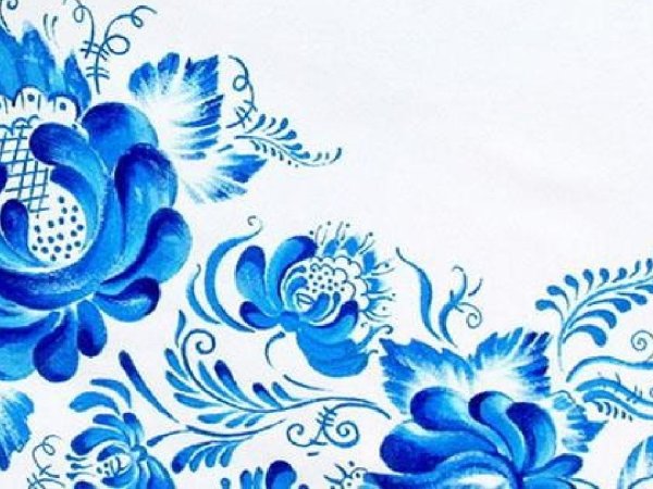 Гжель демонстрационный материал