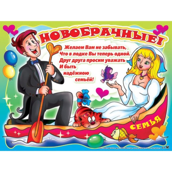 Плакаты на свадьбу