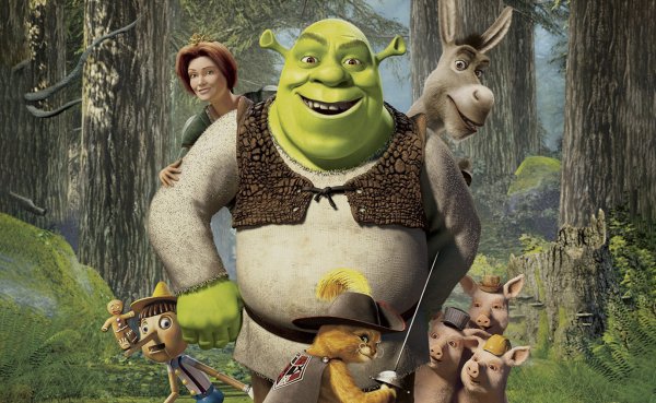 Шрек (2001) poster