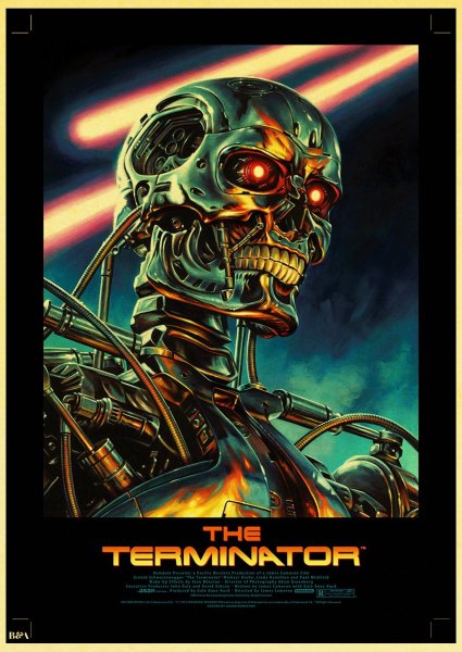 Постер the Terminator 1984