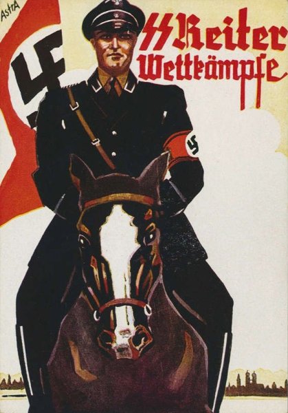 Расовые плакаты нацистской Германии