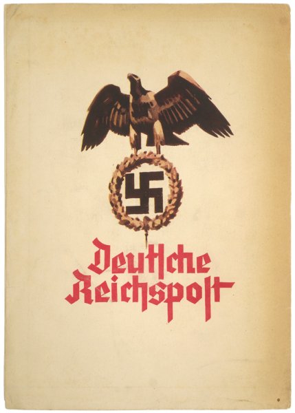 Орел на плакате третьего рейха