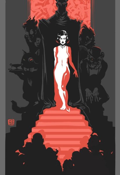 Мастер и Маргарита силуэты