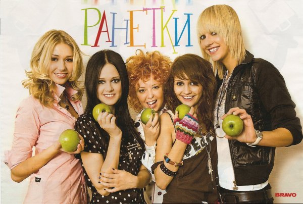 Группа Ранетки с Лерой