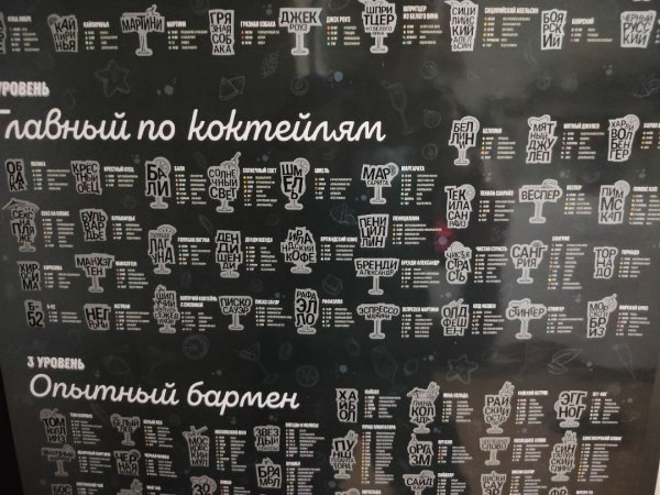 Постер 100 коктейлей