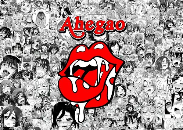 Ahegao фон
