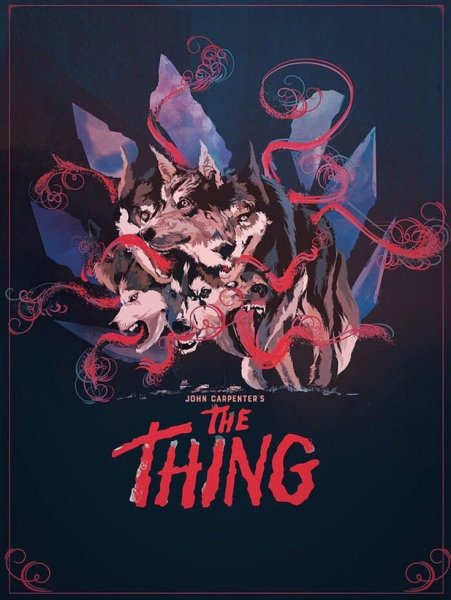 Нечто фильм 1982 Джон Карпентер Постер