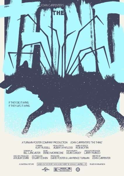 Нечто 1982 Постер