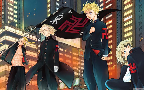 Братья Хайтани Токийские Мстители аниме