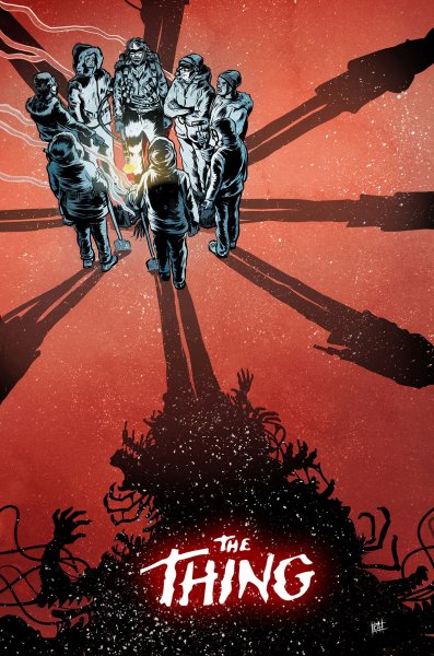 Нечто Постер 1982 монстр