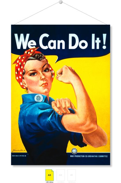 Постер we can do it