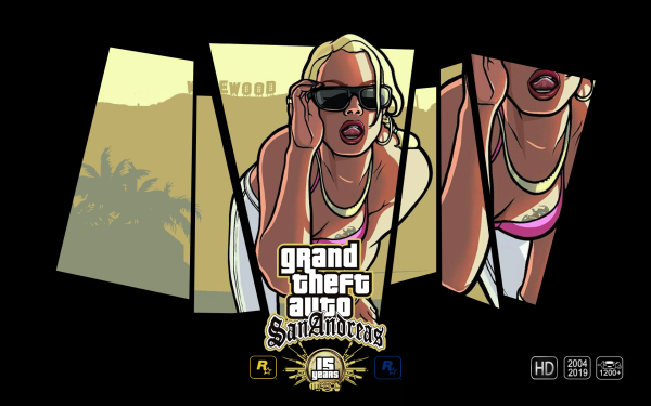 Grand Theft auto San Andreas Постер
